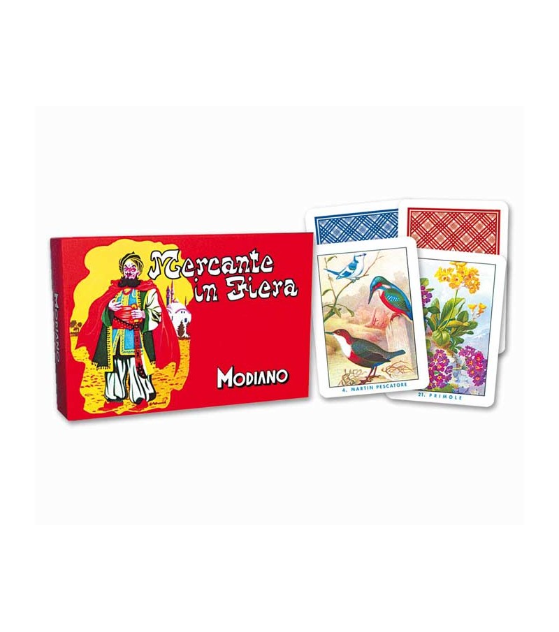 Playing card for Mercante in fiera