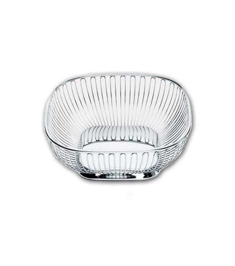 cestino quadrato a filo design Ufficio Tecnico  Alessi