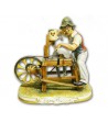 "L'Arrotino" in Porcellana Capodimonte