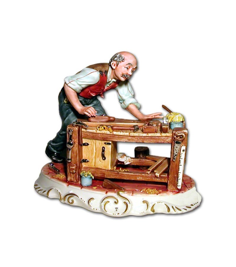 "Joiner" in Capodimonte Porcelain