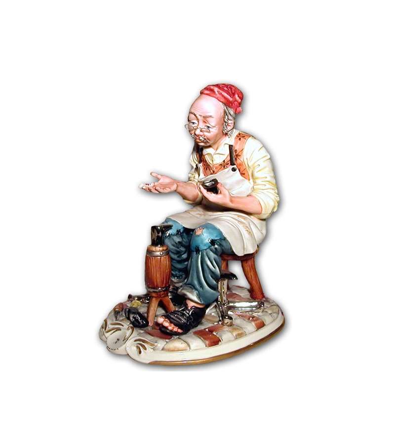 "Il Ciabattino" in Porcellana Capodimonte