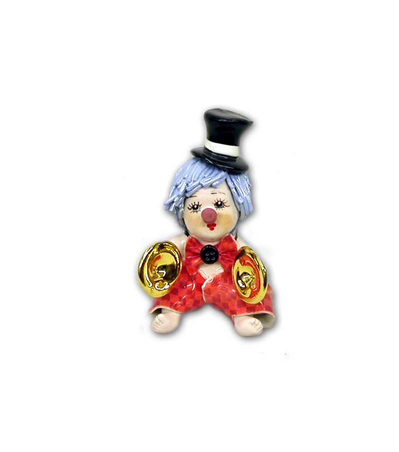 Clown Neonato in Ceramica