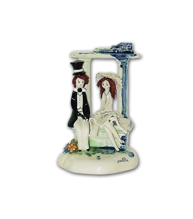 Coppia in Ceramica