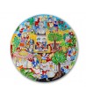 Piatto in Ceramica raffigurante "La Festa"