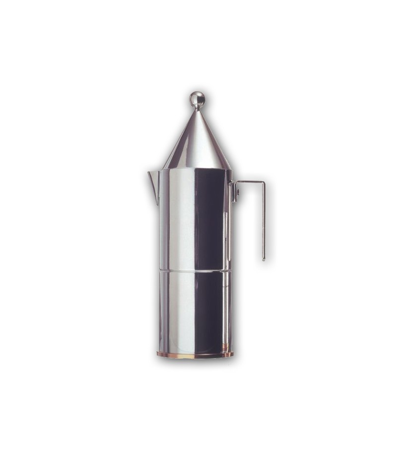 espresso coffee maker 6 cups La Conica design Aldo Rossi