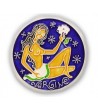Segno Zodiacale Vergine su Piastrella di Ceramica
