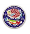 Segno Zodiacale Pesci su Piastrella di Ceramica