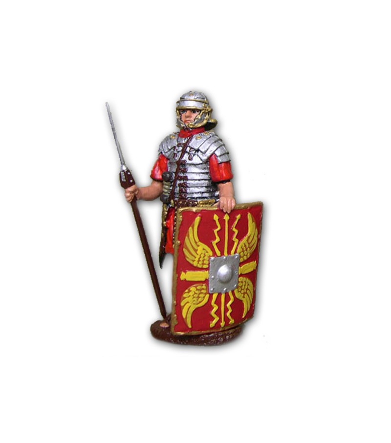 Soldatino Romano Legionario eseguito in lega a base di Stagno