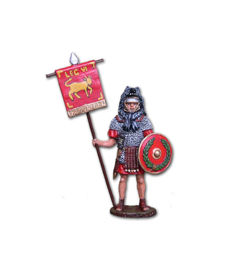 Soldatino Romano Legionario eseguito in lega a base di Stagno