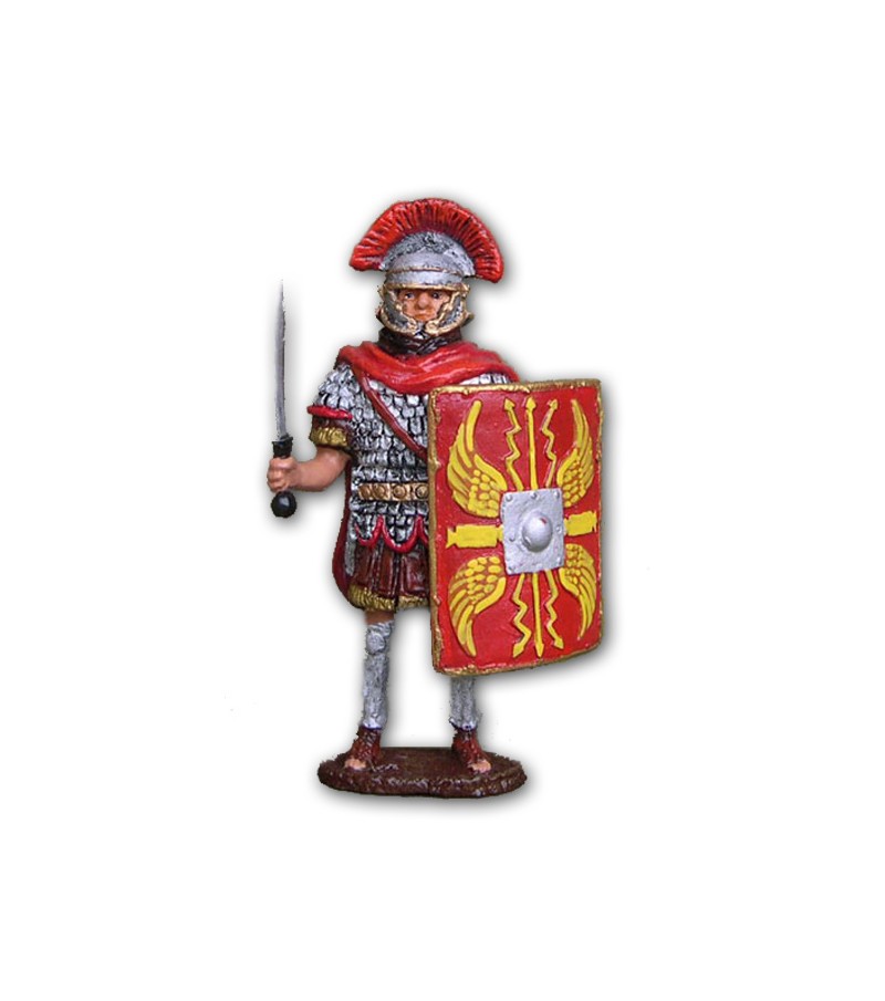 Soldatino Romano Legionario eseguito in lega a base di Stagno
