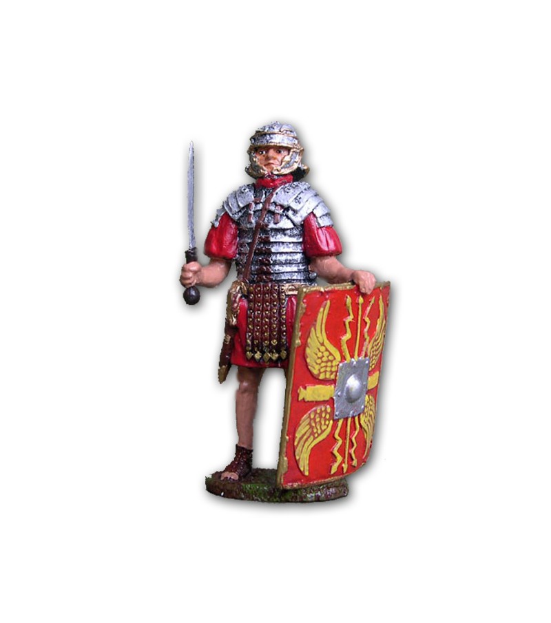 Soldatino Romano Legionario eseguito in lega a base di Stagno