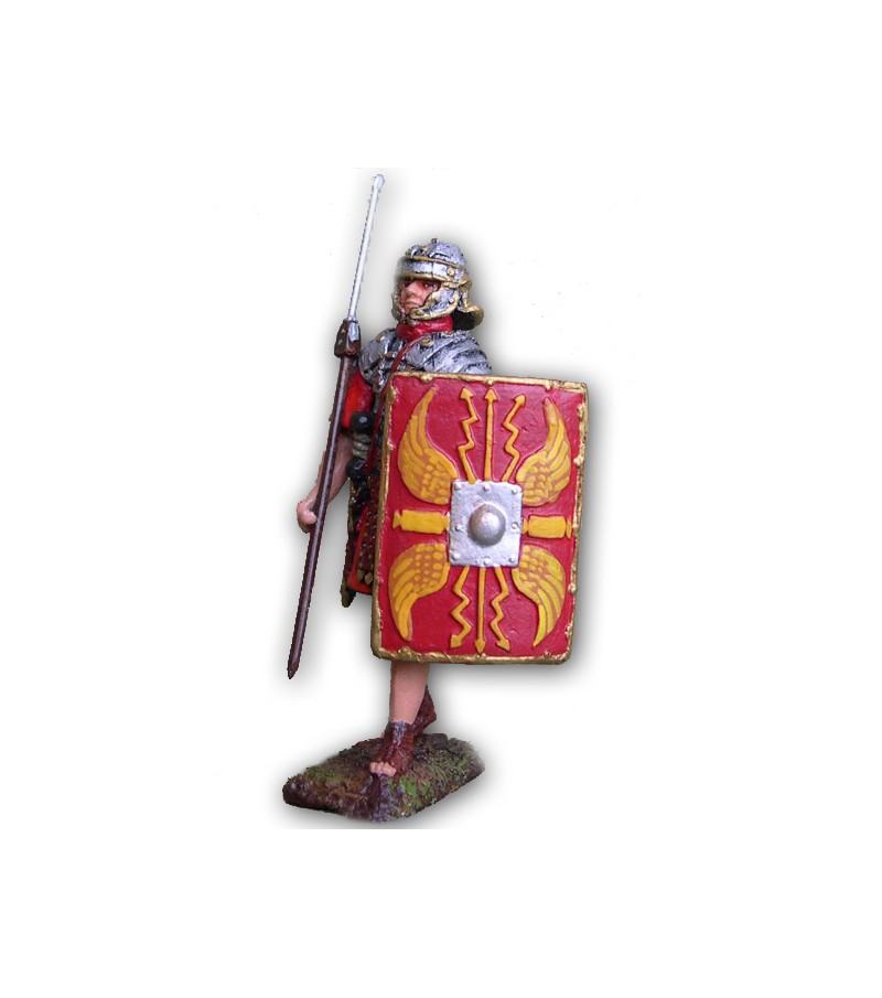Soldatino Romano Legionario eseguito in lega a base di Stagno