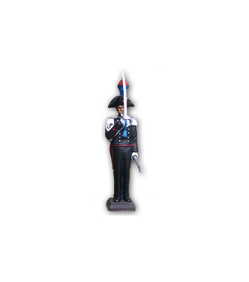 Carbineer soldier made in tin-based alloy