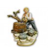 "Autumn" in Capodimonte Porcelain