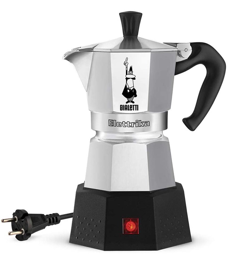 Caffettiera moka elettrica 230/110 W  2 tazze