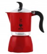 Caffettiera espresso modello Fiammetta rossa