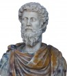 Marco Aurelio face detail