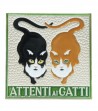 Piastrella in Ceramica "Attenti ai Gatti"