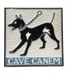 Piastrella in Ceramica "Cave Canem"