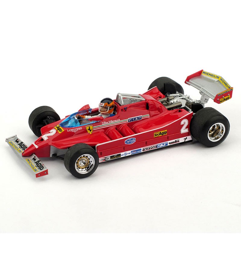 Ferrari 126C Prova Imola 1980 G. Villeneuve
