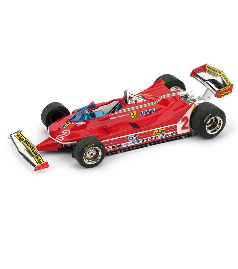 Ferrari 312 T5 G.P. Brasile 1980 G. Villeneuve