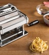 Steel pasta machine Atlas on a table