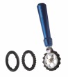 Tagliapasta Pastawheel blu con due rotelle