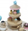 Carillon in legno Bambino e Giocattoli vista dal alto