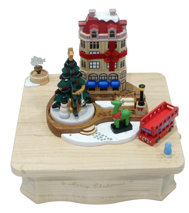 Carillon in legno Città Natale