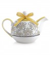 teiera tea for two gialla "La Saggezza"
