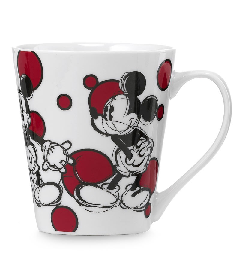 mug Mickey bolli rossi