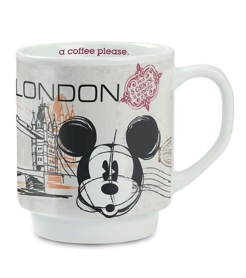 mug impilabile Mickey Mouse Londra
