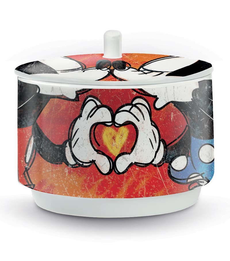 zuccheriera Mickey Mouse rosso