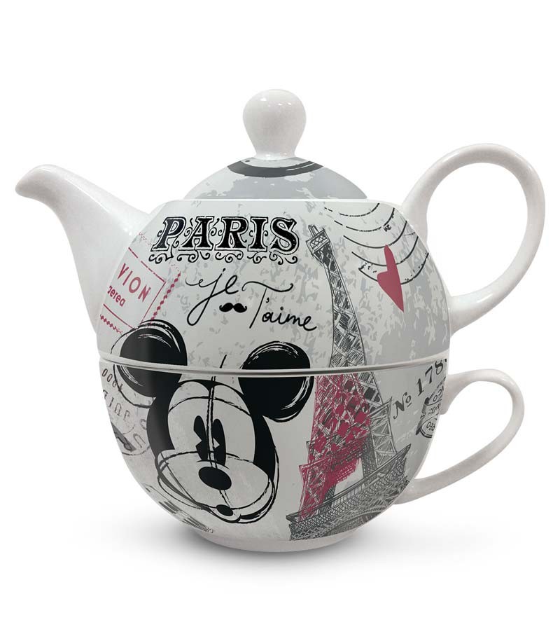 teiera con tazza "In the city"