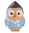 ceramic figurine goofo "Player white/heavenly"