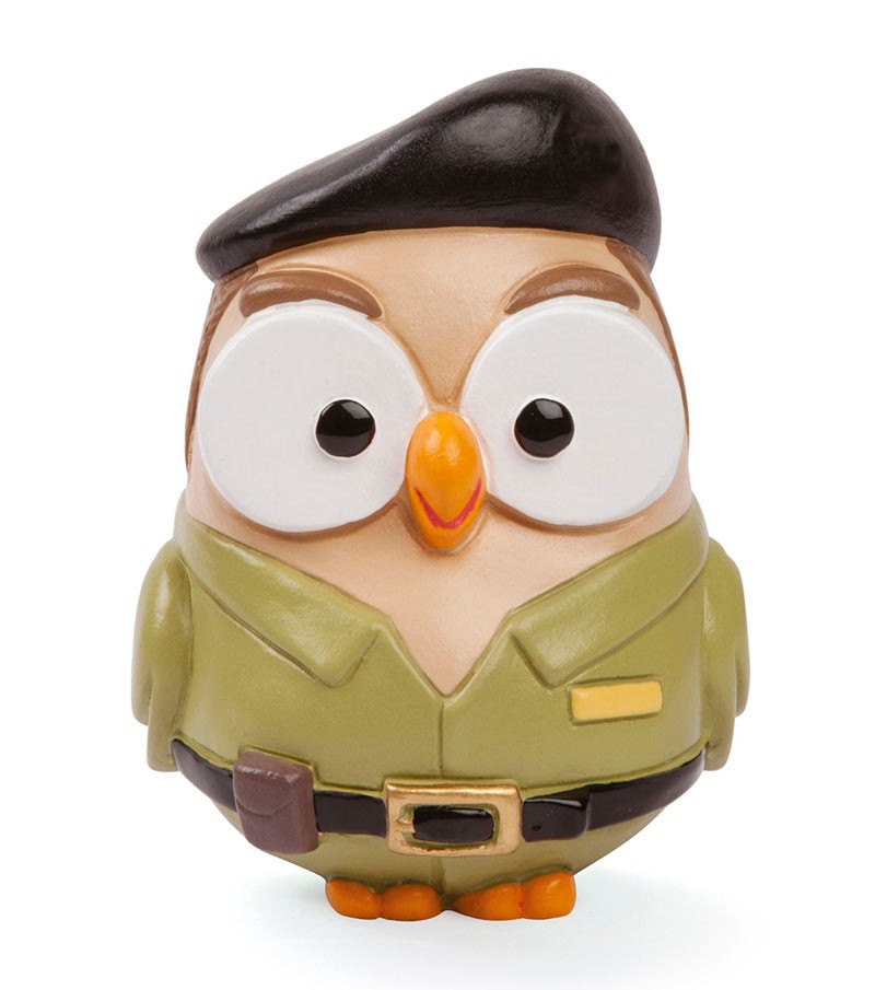 ceramic figurine goofo "Army"