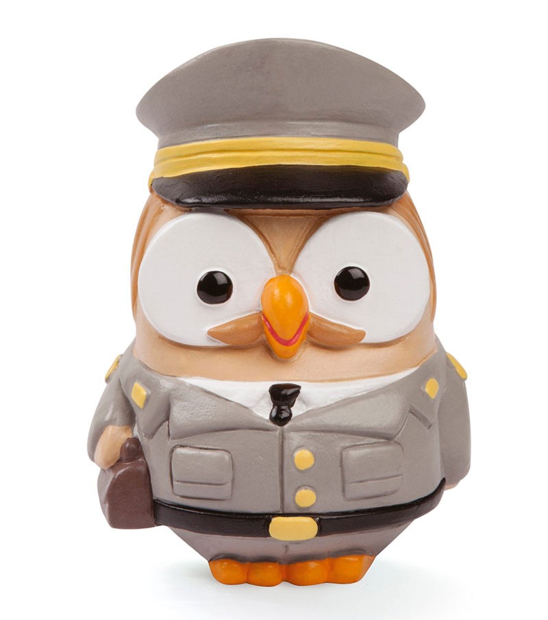 ceramic figurine goofo "Finanze"