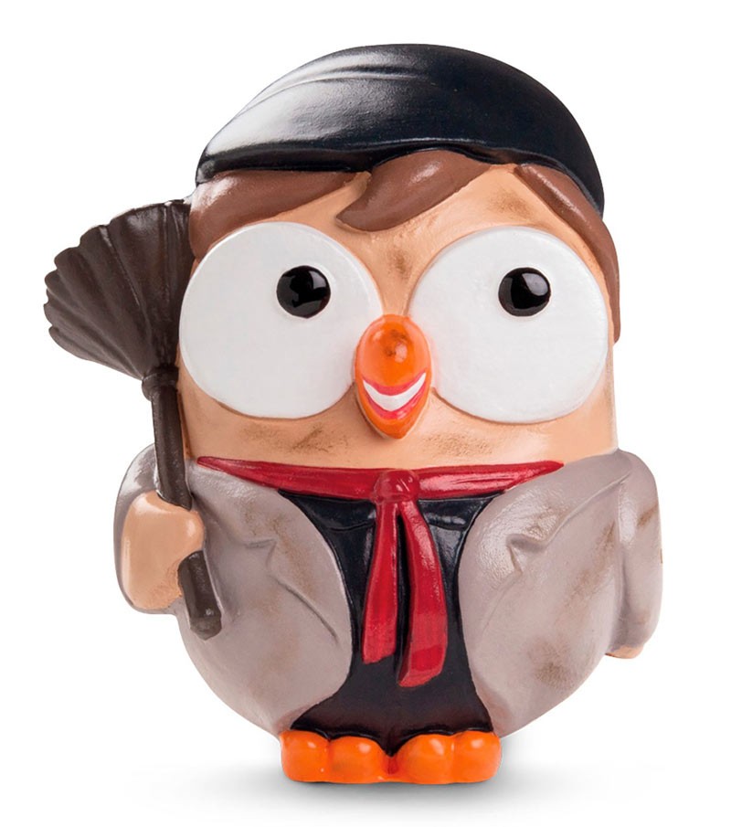 ceramic figurine goofo "Chimney Sweep"