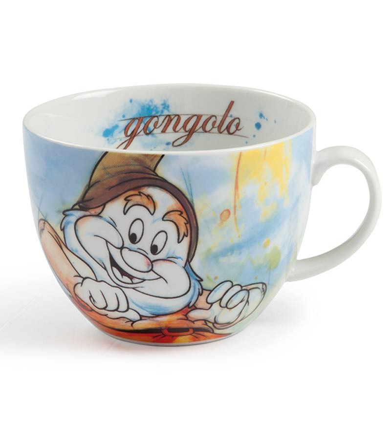 Happy cappuccino cup