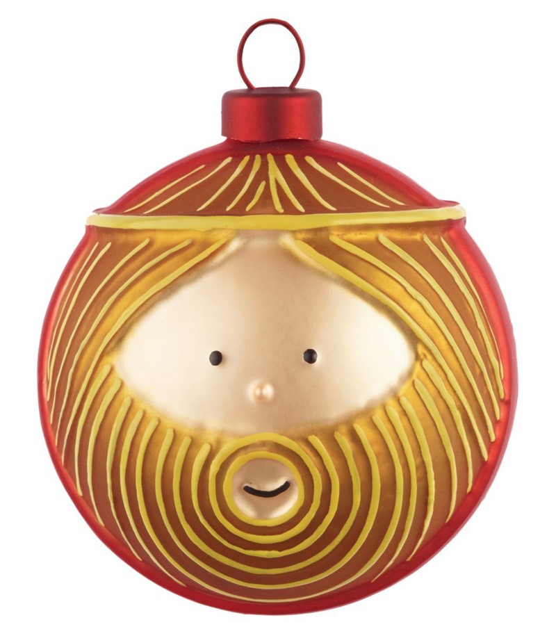 Joseph Christmas bauble design Marcello Jori