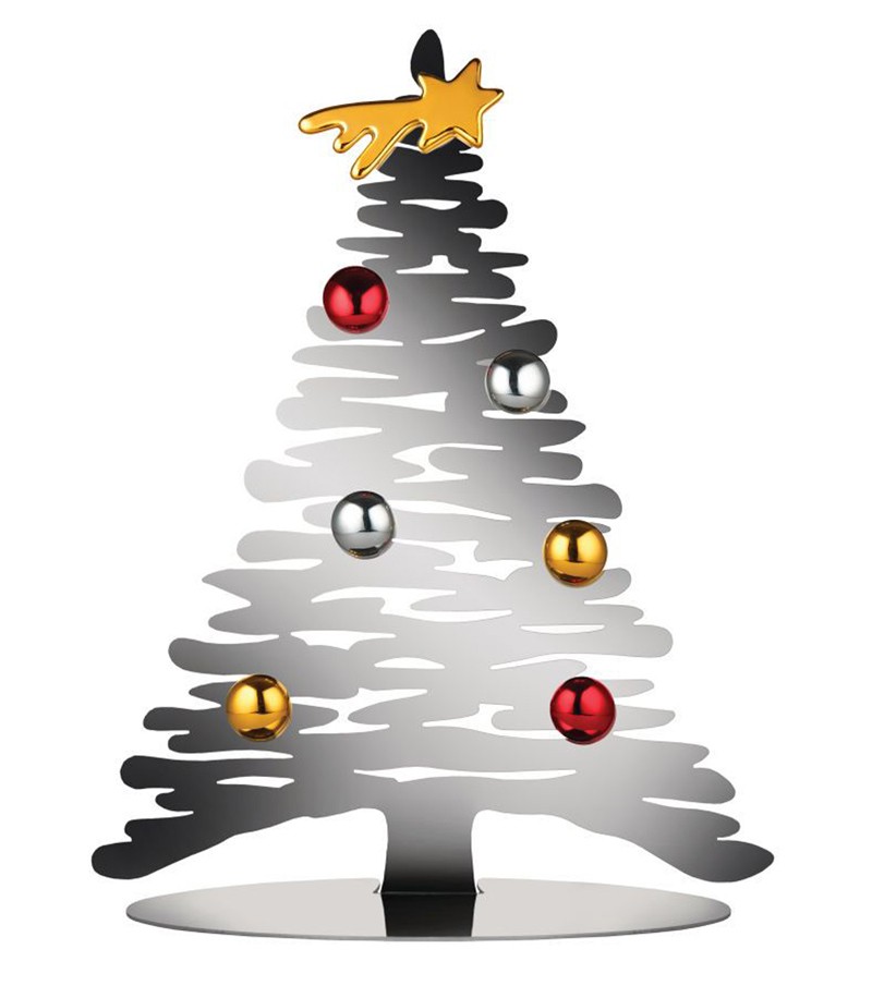 albero di Natale Argento in acciaio con magneti design Boucquillon & Maaoui