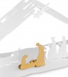 presepe bianco in acciaio design Boucquillon & Maauoi
