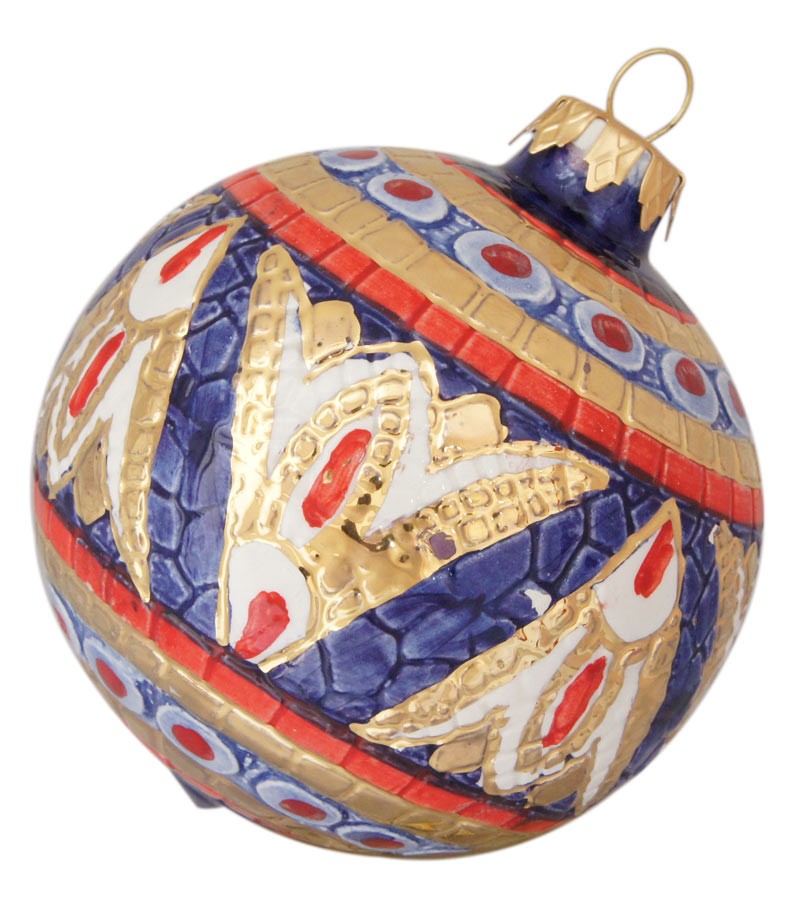 Palla di Natale in ceramica