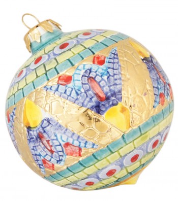 Palla di Natale in ceramica