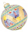 Ceramic Christmas ball on the back