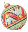 Large ceramic Christmas ball