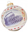 Palla di Natale in ceramica Colosseo