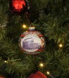 Colosseum ceramic Christmas ball on a tree