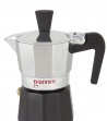 Black Nina coffee maker close up