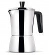 Caffettiera Tua induzione manico e pomolo nero